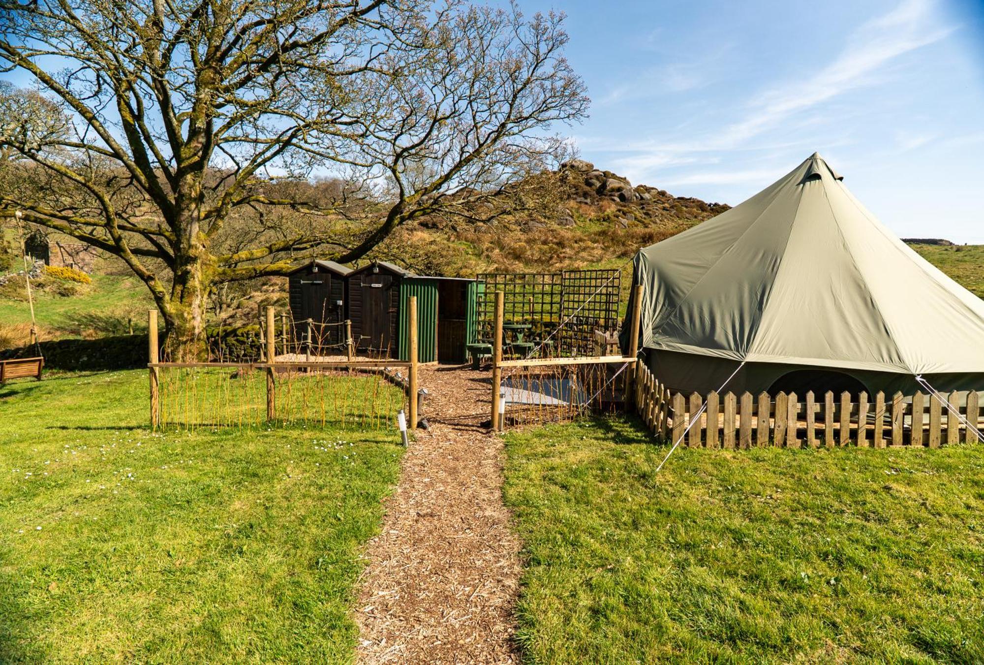 Bluebell Bell Tent The Roaches Upper Hulme Eksteriør billede