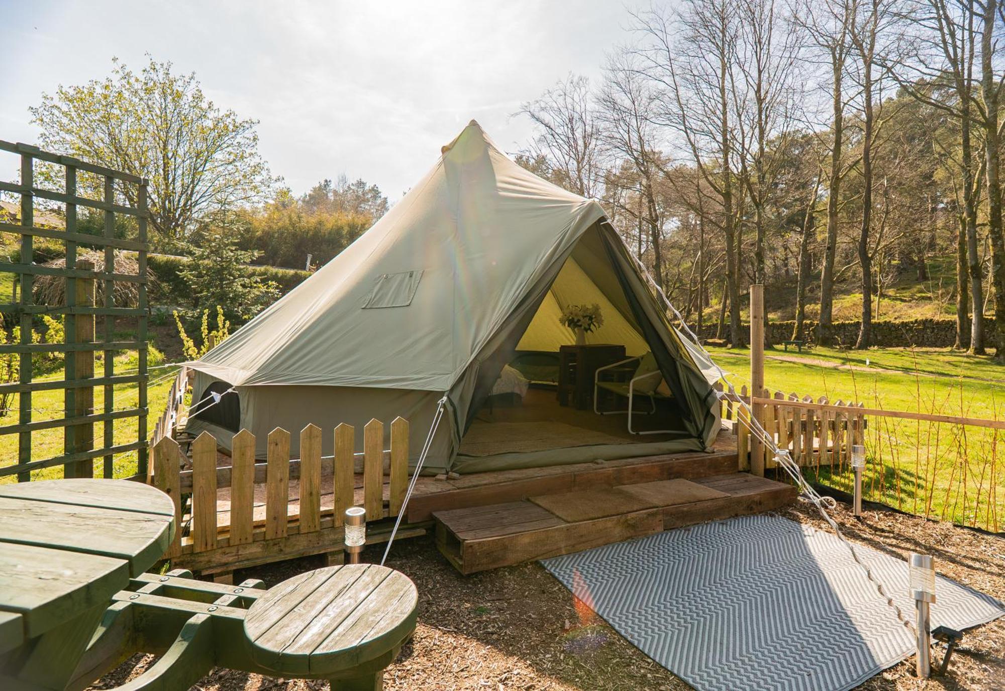 Bluebell Bell Tent The Roaches Upper Hulme Eksteriør billede